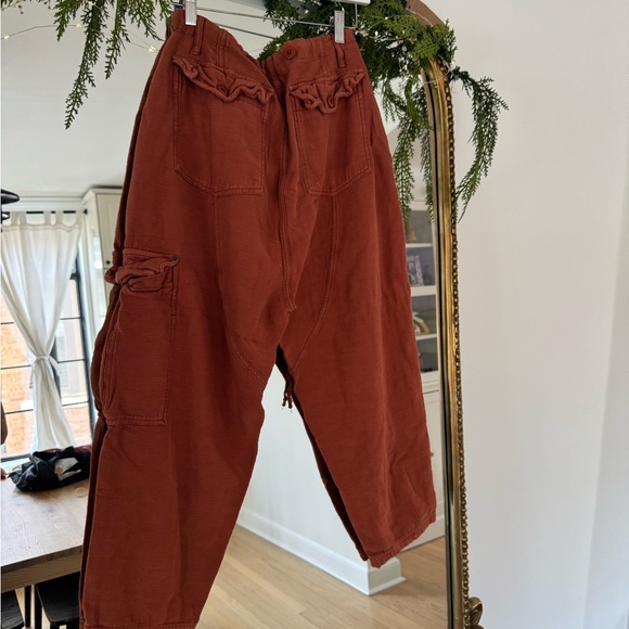 Free people Rust Cargo Pants - Picture 4 of 5